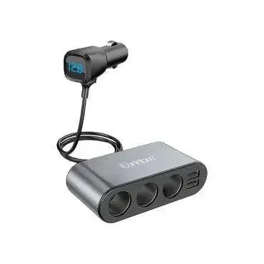 Multi-port and multi-use lighter adapter: car charger and
