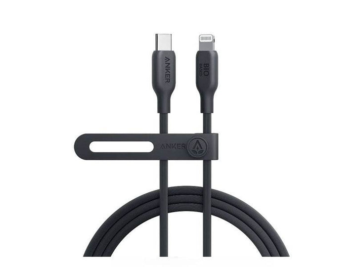 كابل أنكر 542 – USB-C إلى Lightning مضفّر (0.9 متر) – أسود - Newtech Store