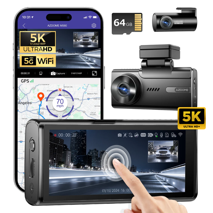 أزدوم داش كام 5K M580 - أحدث إصدار Newtech Store