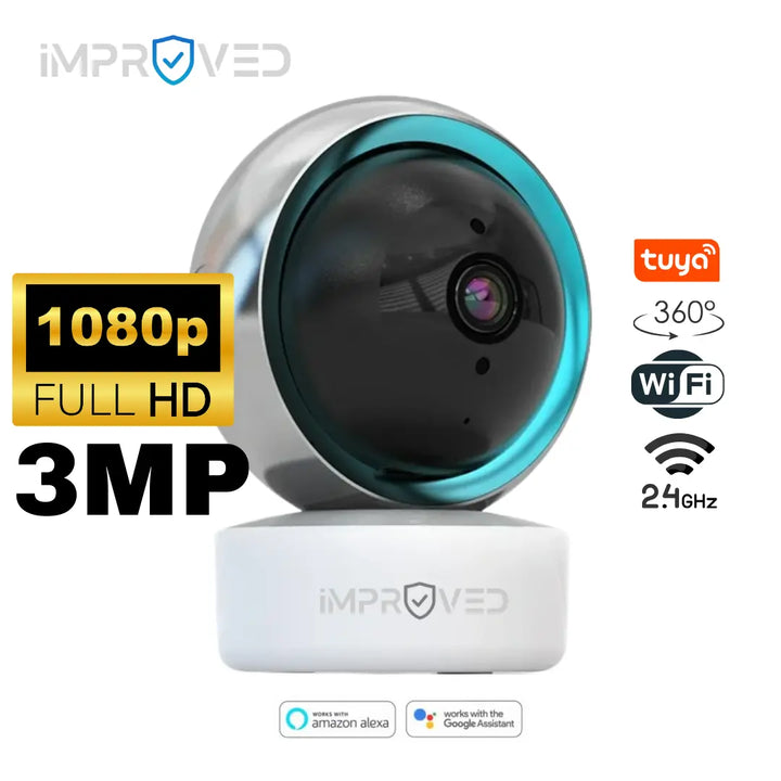 أمبروفد كاميرا داخلية واي فاي 3 ميجا بيكسل FHD - Improved Z3 Newtech Store