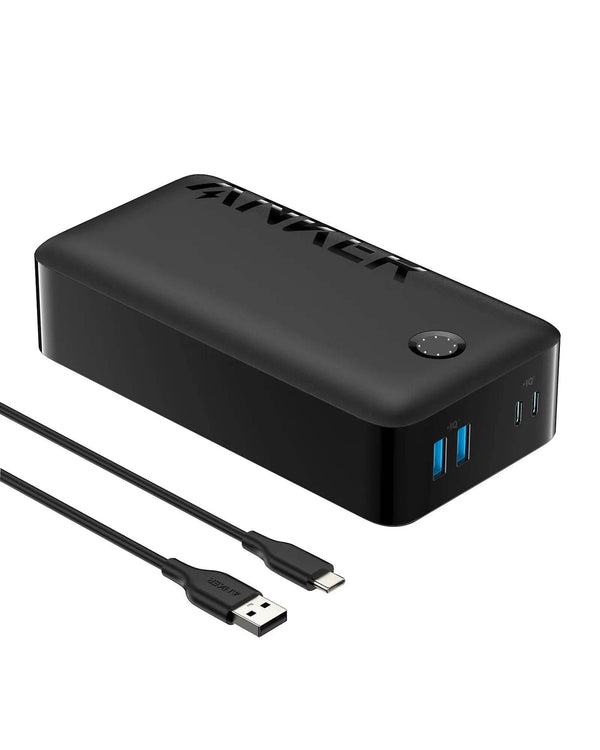 347 (PowerCore 40K) بقوة 30W PD باور بنك انكر لون أسود - Newtech Store