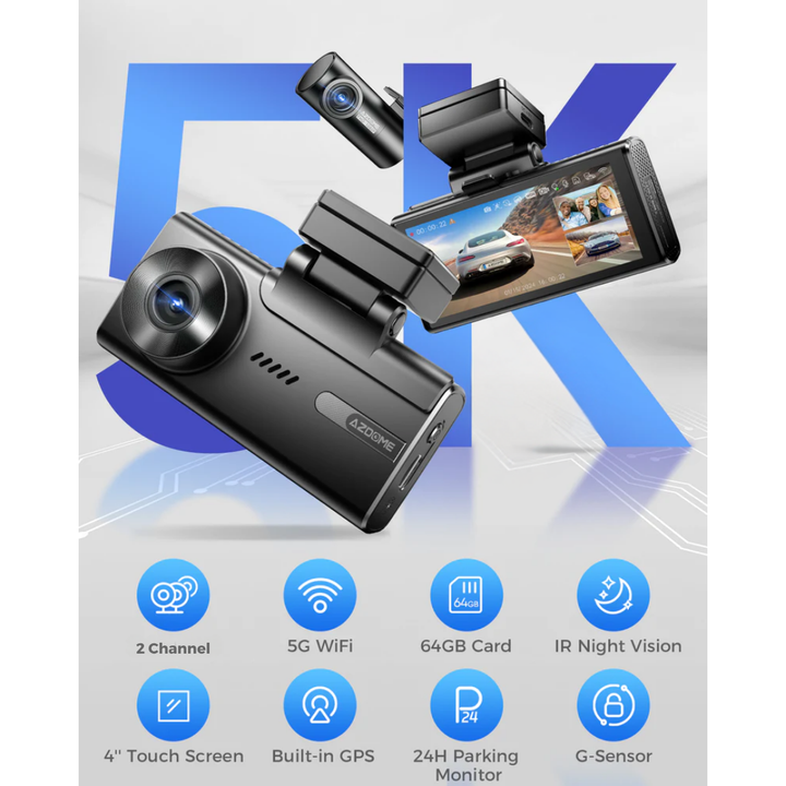 أزدوم داش كام 5K M580 - أحدث إصدار Newtech Store