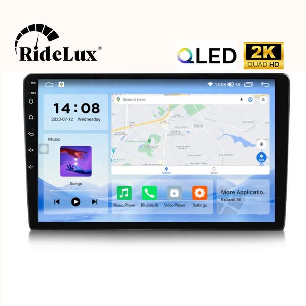 RIDELUX QLED 10 CAR SCREEN - شاشة السيارة كيوليد 10 رايدلوكس