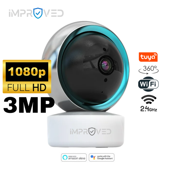 أمبروفد كاميرا داخلية واي فاي 3 ميجا بيكسل FHD - Improved Z3