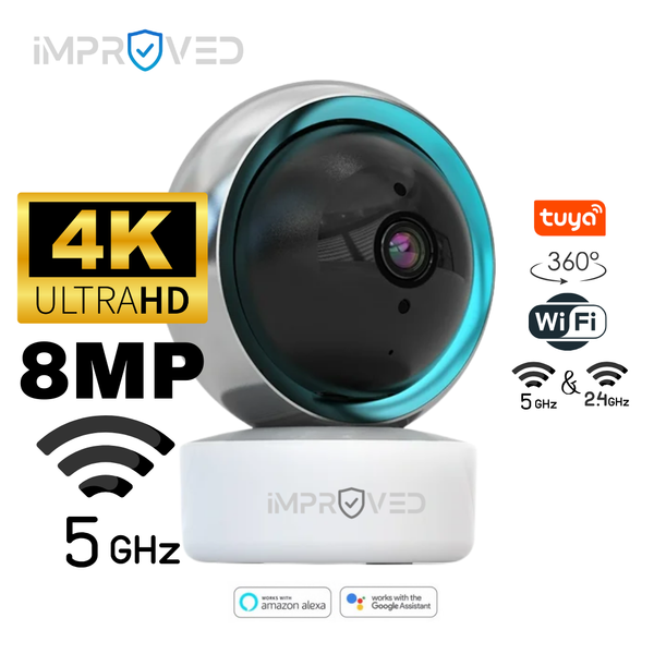 أمبروفد كاميرا داخلية واي فاي 8 ميجا بيكسل 4K - Improved Z8