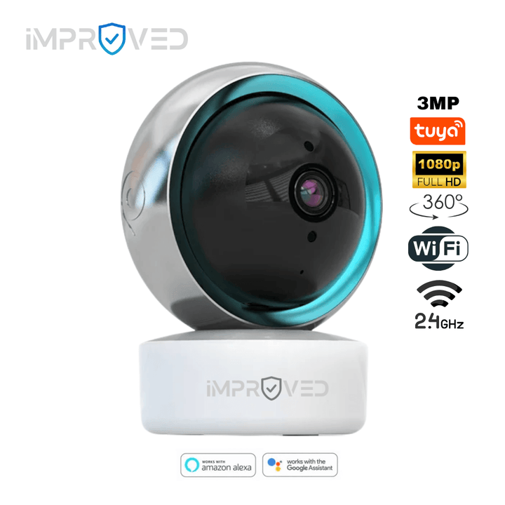 أمبروفد كاميرا داخلية واي فاي 3 ميجا بيكسل FHD - Improved Z3 - Newtech Store