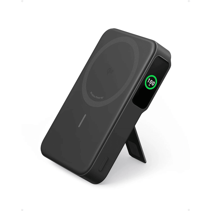Anker MagGo (10K) – 15W شحن مغناطيسي فائق السرعة مع شاشة ذكية – أسود - Newtech Store