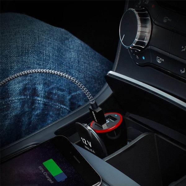 أنكر باور درايف 2 – شاحن سيارة مزدوج بمنفذي USB 2.0 - Newtech Store