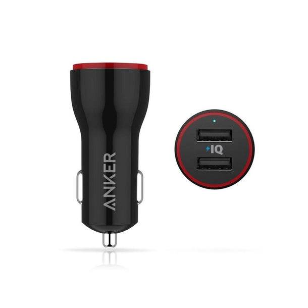 أنكر باور درايف 2 – شاحن سيارة مزدوج بمنفذي USB 2.0 - Newtech Store