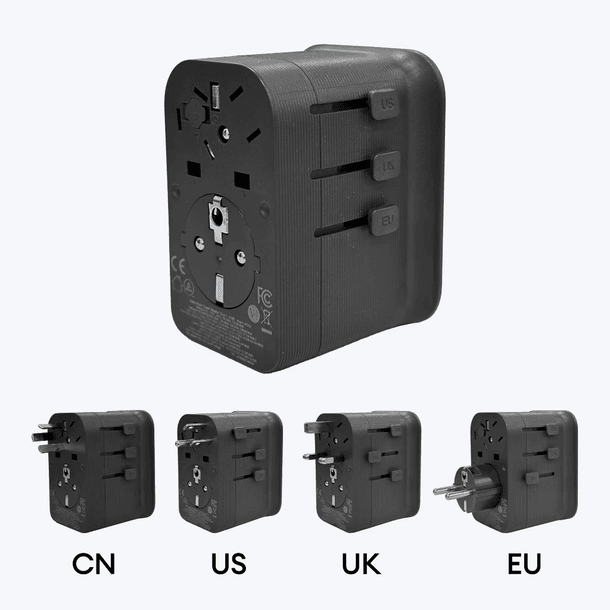 أنكر Nano Travel Adapter – محول السفر الذكي 4 في 1 بقدرة 65 واط - Newtech Store
