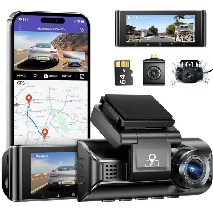 أزدوم داش كام 4K M550 Max - تصوير خلفي 2K - Newtech Store