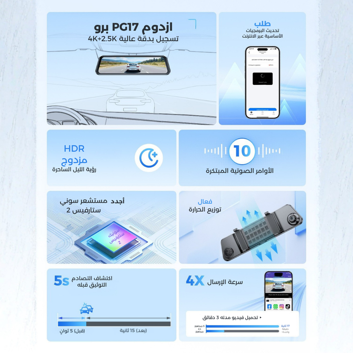 azdome pg 17 pro features