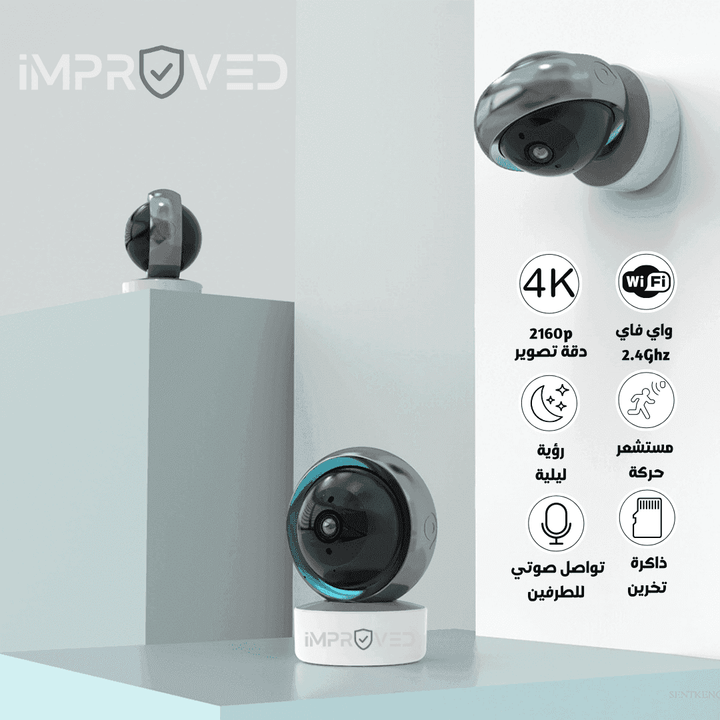 باقة أربع كاميرات 8 ميجا بكسل + 4 ميموري 128جيجا + شامل التركيب والكيبلات - Newtech Store