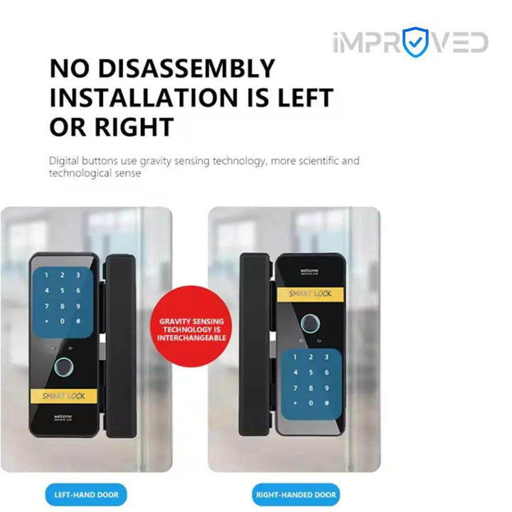 إمبروفيد قفل باب ذكي إصدار Smart Lock S255 - Newtech Store
