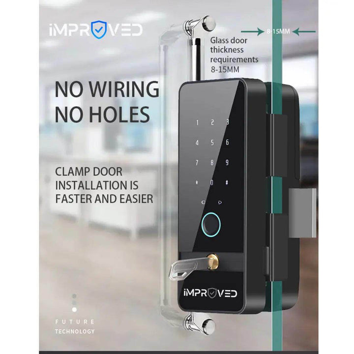 إمبروفيد قفل باب ذكي إصدار Smart Lock S255 - Newtech Store