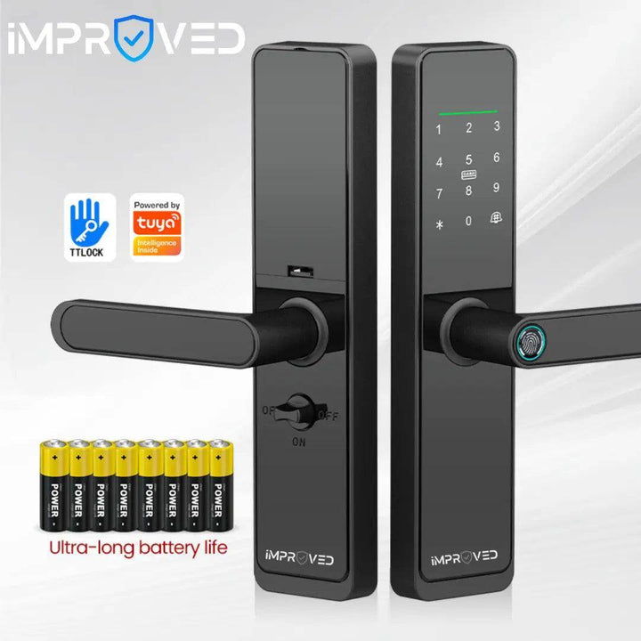 إمبروفيد قفل باب ذكي إصدار Smart Lock S630 - Newtech Store