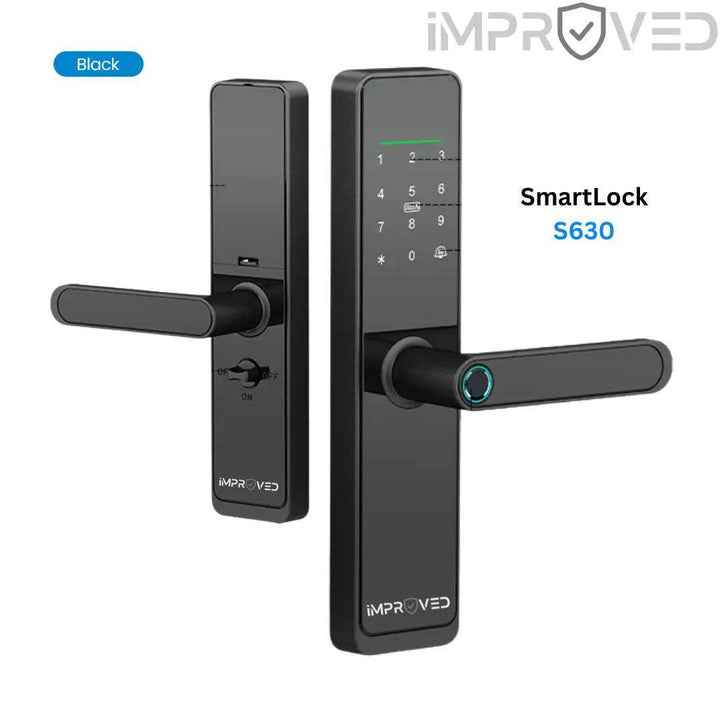 إمبروفيد قفل باب ذكي إصدار Smart Lock S630 - Newtech Store