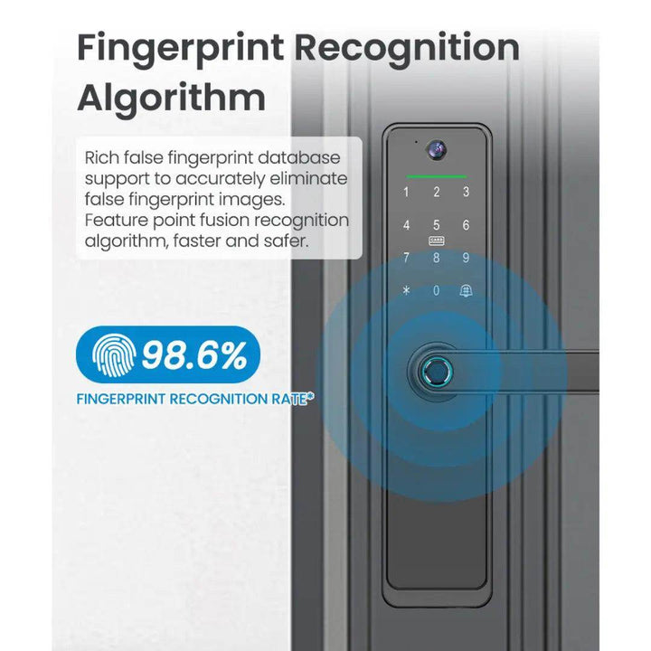 إمبروفيد قفل باب ذكي Smart Lock S630 Max كاميرا و شاشة - Newtech Store