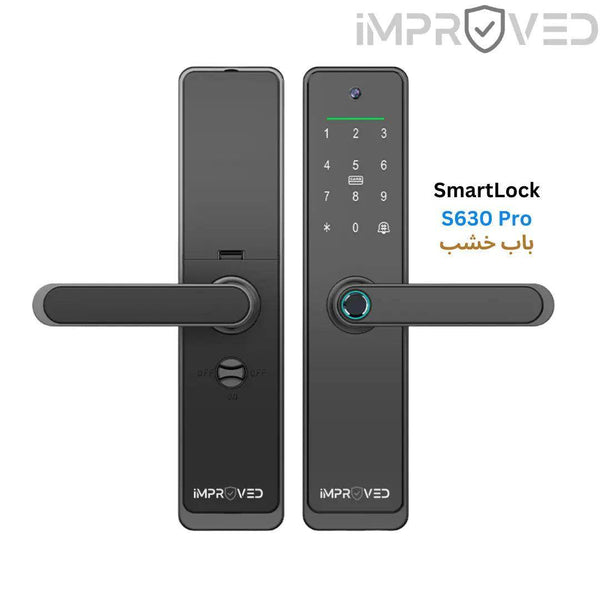 إمبروفيد قفل باب ذكي Smart Lock S630 Pro مع كاميرا - Newtech Store