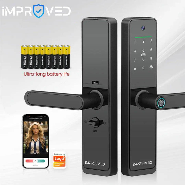 إمبروفيد قفل باب ذكي Smart Lock S630 Pro مع كاميرا - Newtech Store