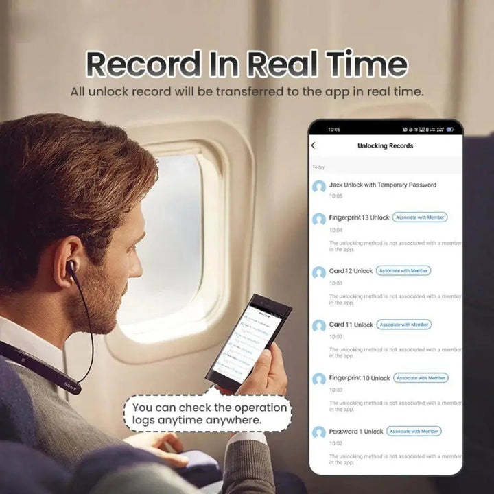 إمبروفيد قفل باب ذكي Smart Lock S630 Pro مع كاميرا - Newtech Store