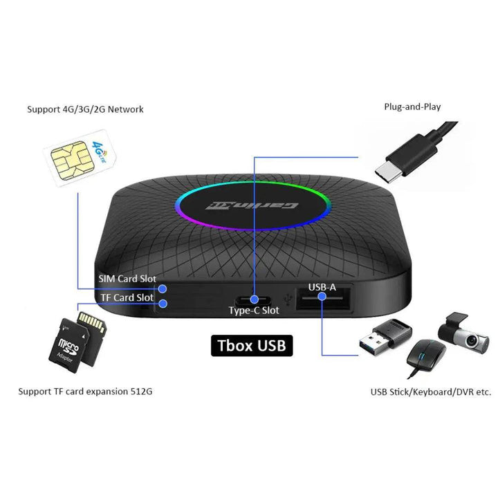 قطعة Ai Box كارلينكت ألترا SDM660 - أندرويد 13 - Newtech Store