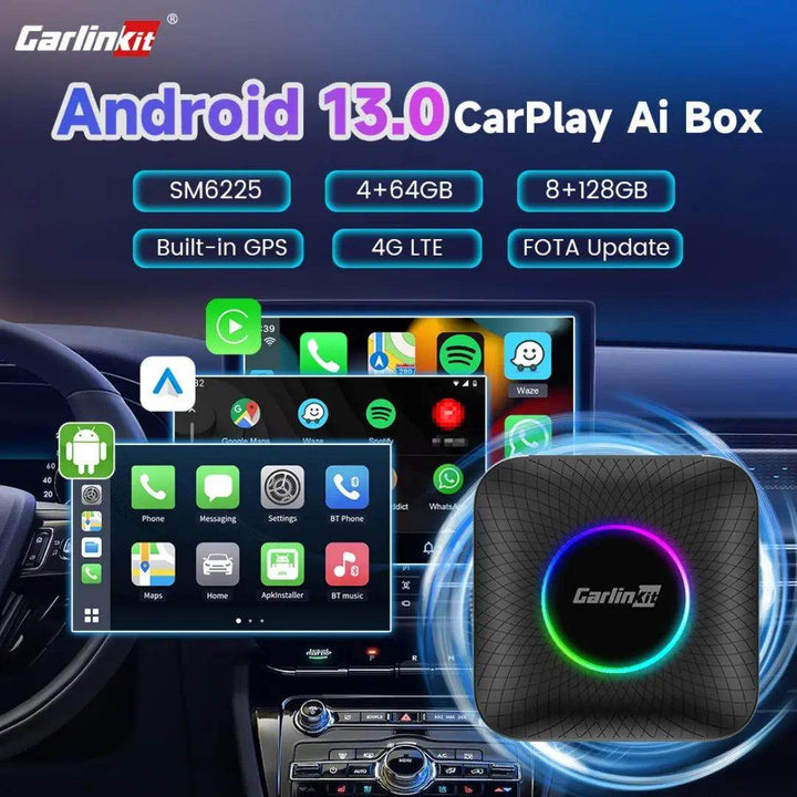 قطعة Ai Box كارلينكت ألترا SDM660 - أندرويد 13 - Newtech Store