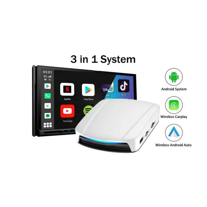قطعة Ai Box Ultra TV SDM660 كارلنكيت الترا تي في - أندرويد 13 - Newtech Store