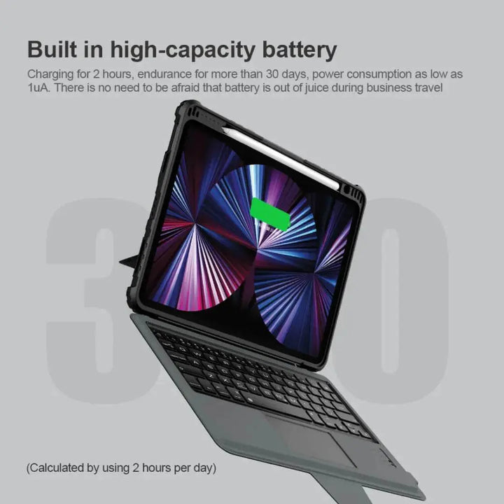 كيبورد وكفر 2 في 1 لأجهز الأيباد المتنوعة - Newtech Store
