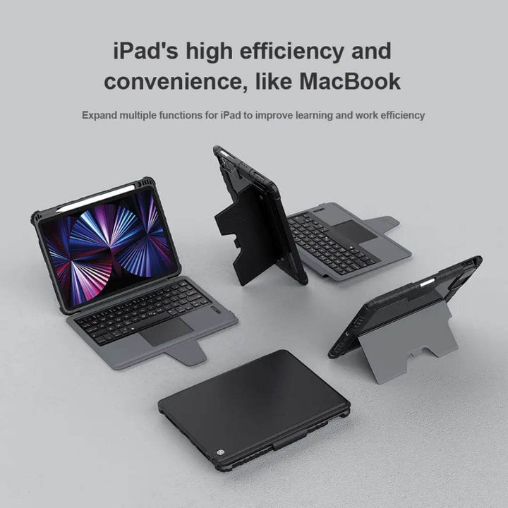 كيبورد وكفر 2 في 1 لأجهز الأيباد المتنوعة - Newtech Store