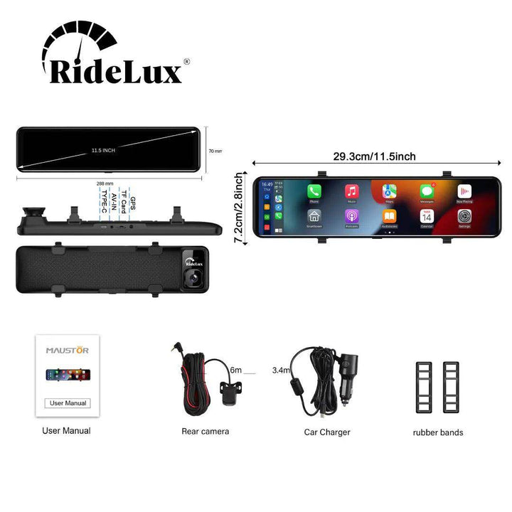 رايدلوكس منظرة الدليلة برو 12.0أنش Ridelux MX Pro - Newtech Store
