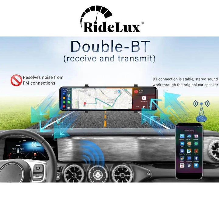 رايدلوكس منظرة الدليلة برو 12.0أنش Ridelux MX Pro - Newtech Store