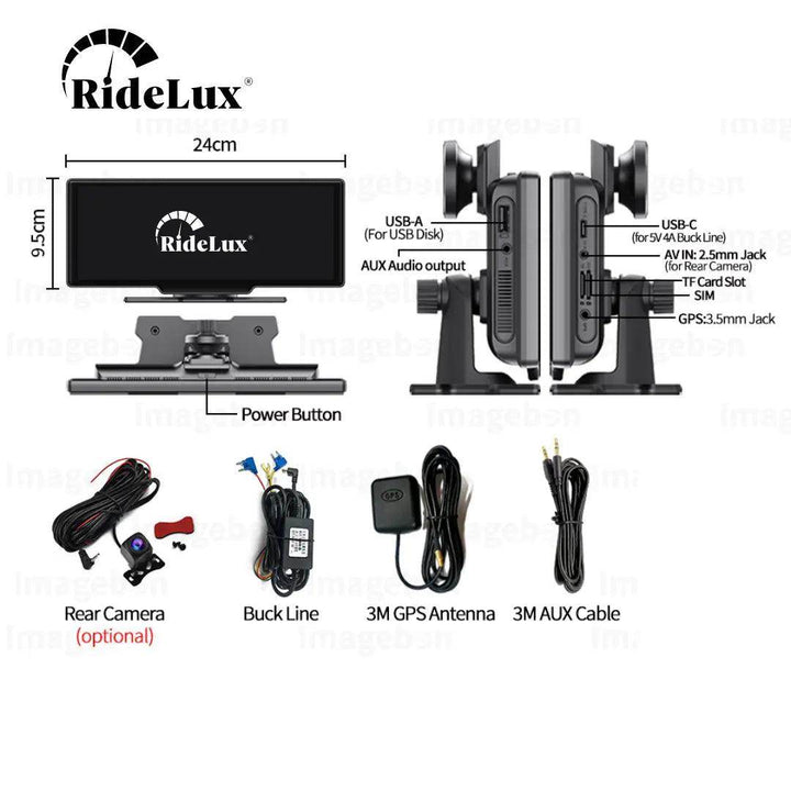 رايدلوكس شاشة الأندرويد برو 10.26أنش Ridelux SX Pro - Newtech Store