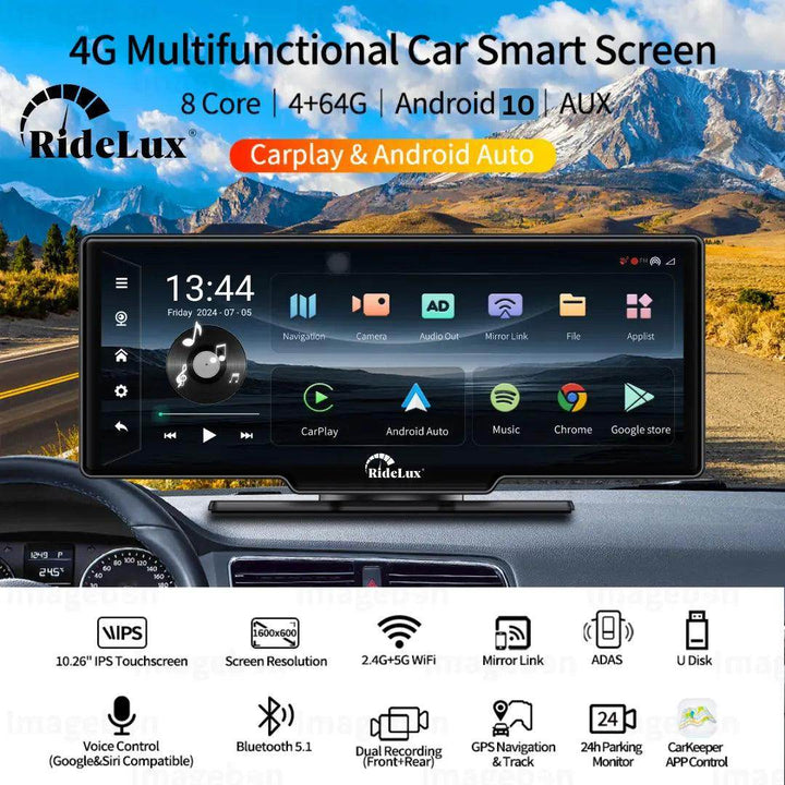 رايدلوكس شاشة الأندرويد برو 10.26أنش Ridelux SX Pro - Newtech Store