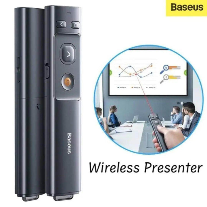 ريموت تحكم ومقدم العرض (برزنتيشن) لاسلكي مع ليزر - Newtech Store