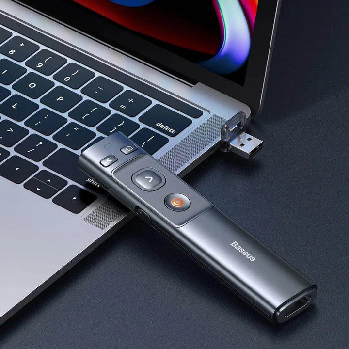 ريموت تحكم ومقدم العرض (برزنتيشن) لاسلكي مع ليزر - Newtech Store