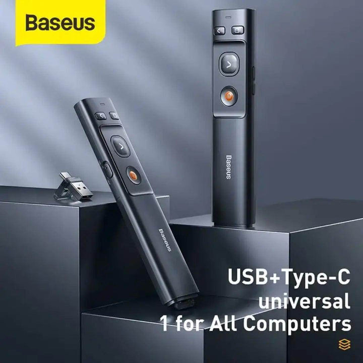 ريموت تحكم ومقدم العرض (برزنتيشن) لاسلكي مع ليزر - Newtech Store