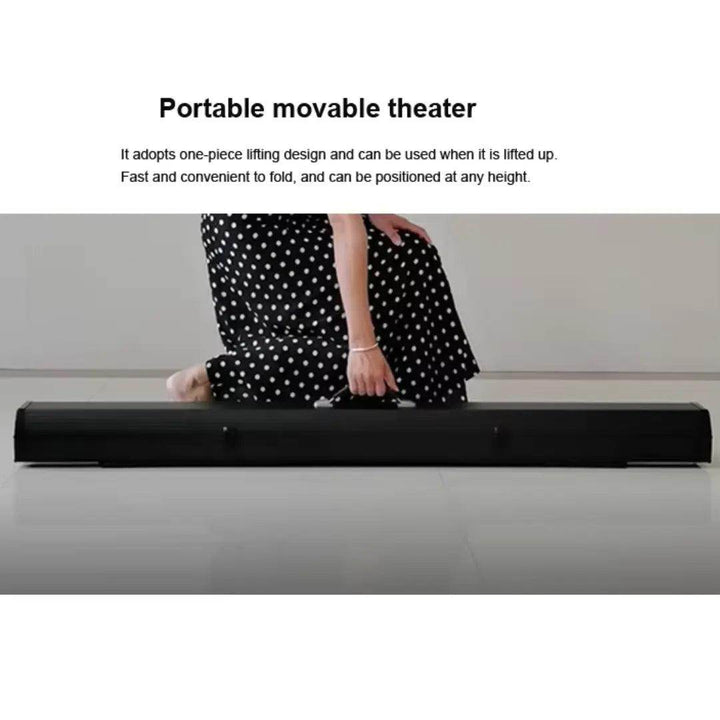 شاشة عرض بروجكتور ستاند ارضي 100 بوصه - Newtech Store