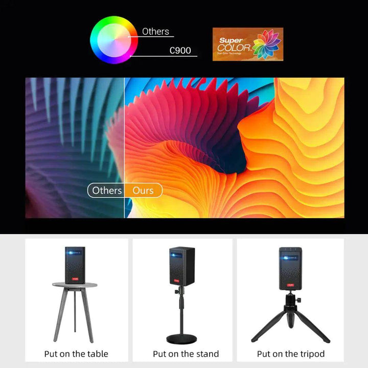 سمارت بروجكتر C900S - Newtech Store